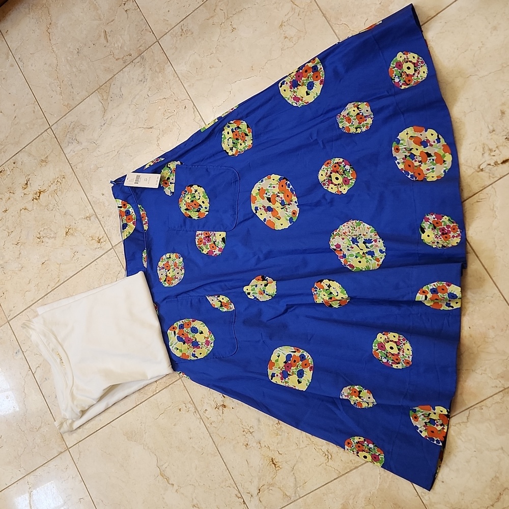 NWT-Limited Edition Anthropologie A-Line Skirt